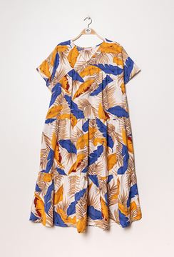 Immagine di PLUS SIZE TROPICAL PRINT DRESS